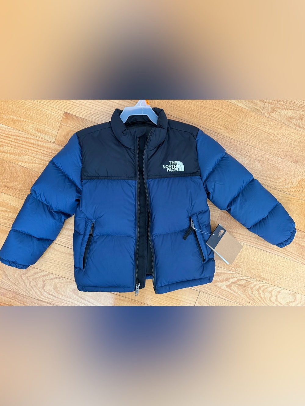 Brand new North Face Nuptse Kids down jacket size 6